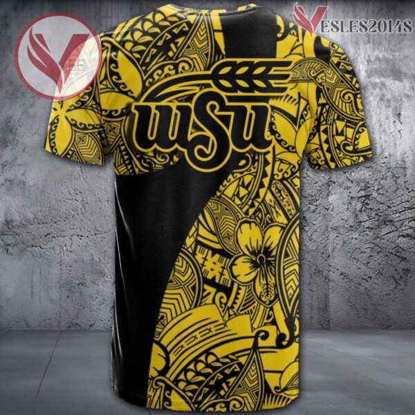 Wichita State Shockers NCAA Polynesian Pattern Shirt, Unique Gifts For Fans - Vesles2014s 1