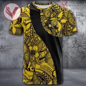 Wichita State Shockers NCAA Polynesian Pattern Shirt, Unique Gifts For Fans - Vesles2014s