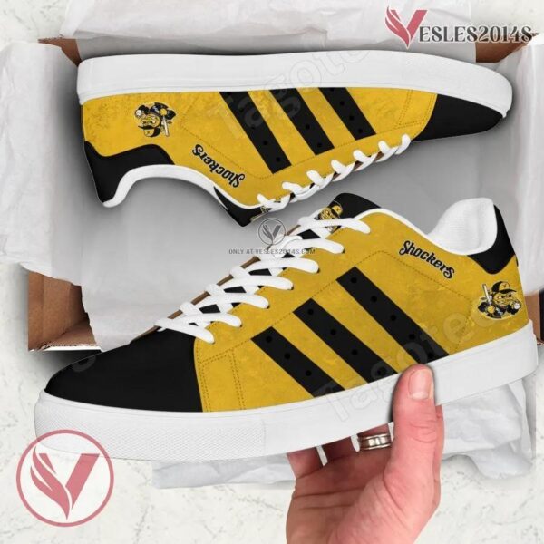 Wichita State Shockers Print Stan Smith Shoes, Best Sneaker For Fans - Vesles2014s 1