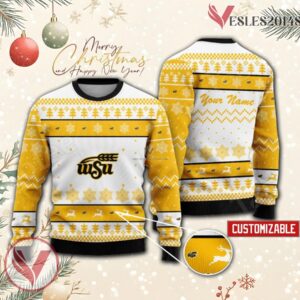 Wichita State University-Campus of Applied Sciences and Technology Custom Ugly Christmas Sweater, Unique Gift For Fans - Vesles2014s