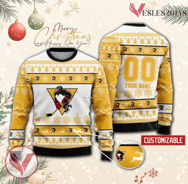 Wilkes-Barre Scranton Hockey Custom Ugly Christmas Sweater, Unique Gift For Fans - Vesles2014s