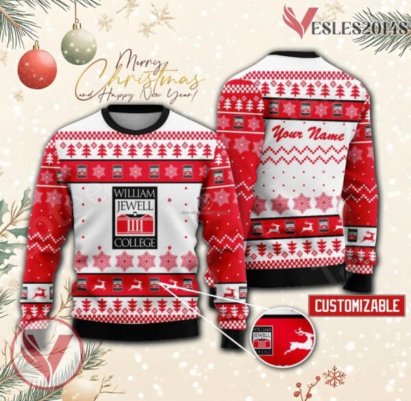 William Jewell College Custom Ugly Christmas Sweater, Unique Gift For Fans - Vesles2014s
