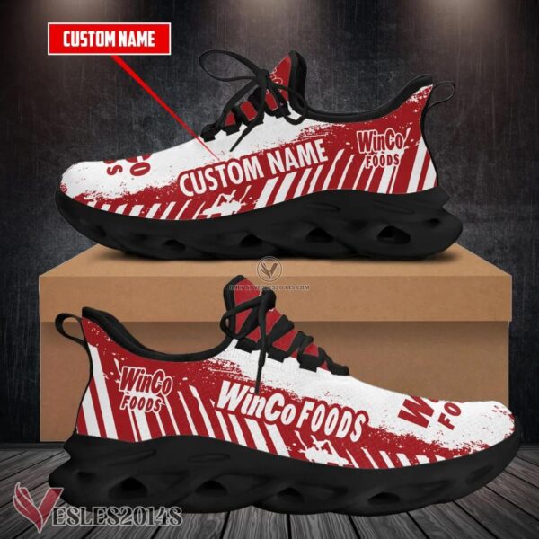 Winco Foods Logo Custom Shoes Style 12, Best Running Shoes For Fans - Vesles2014S