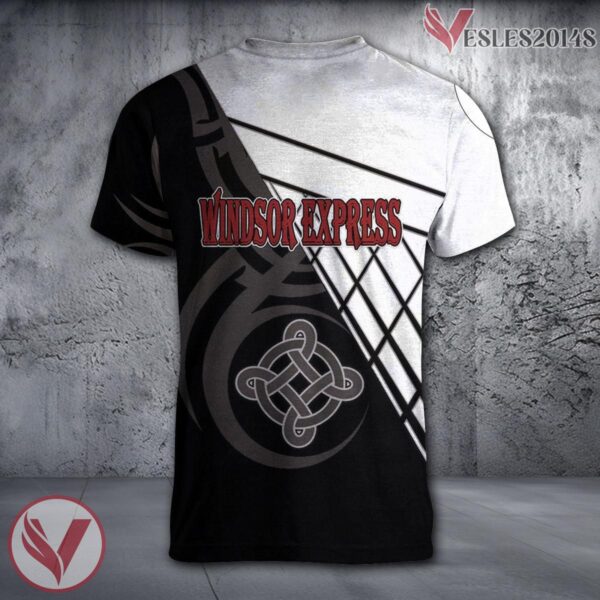 Windsor Express Celtic Custom Shirt, Unique CA Basketball Style For Fans - Vesles2014s 1