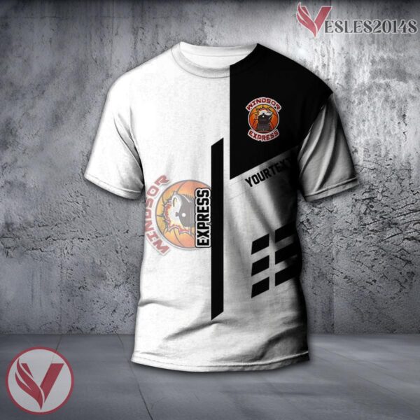 Windsor Express Customizable Shirt, Unique CA Basketball Style For Fans - Vesles2014s