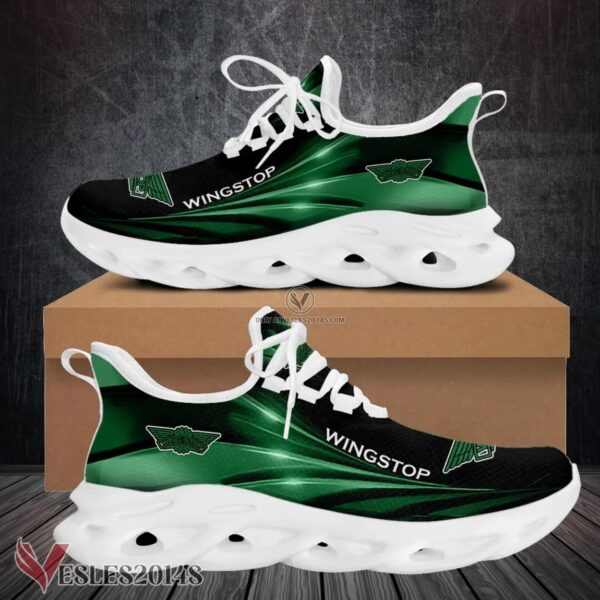 Wingstop Logo Custom Shoes, Best Running Shoes For Fans - Vesles2014S 1