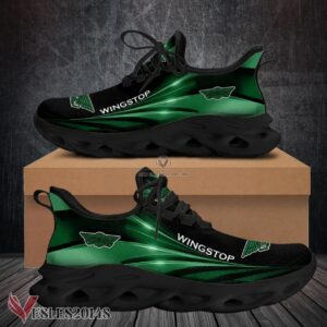 Wingstop Logo Custom Shoes, Best Running Shoes For Fans - Vesles2014S