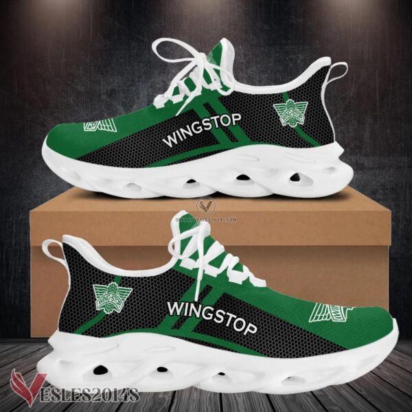 Wingstop Logo Custom Shoes Style 2, Best Running Shoes For Fans - Vesles2014S 1