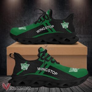 Wingstop Logo Custom Shoes Style 2, Best Running Shoes For Fans - Vesles2014S