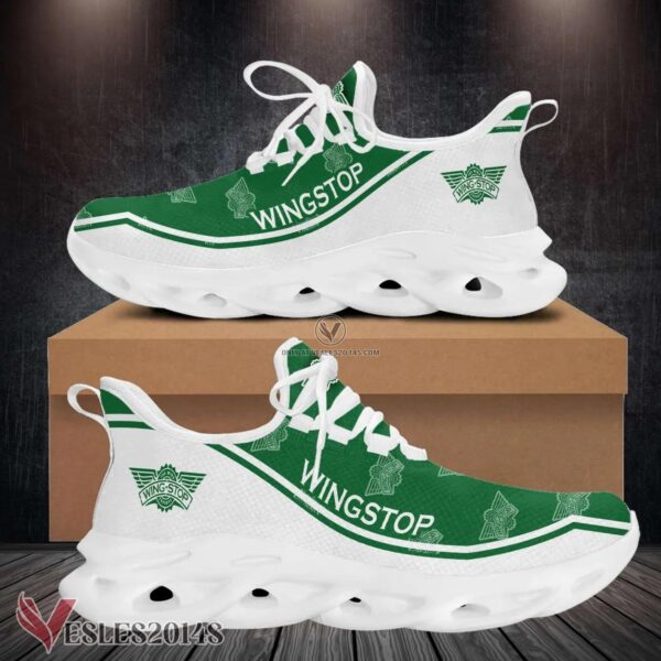 Wingstop Logo Custom Shoes Style 3, Best Running Shoes For Fans - Vesles2014S 1