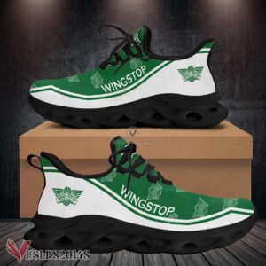 Wingstop Logo Custom Shoes Style 3, Best Running Shoes For Fans - Vesles2014S