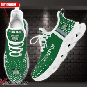 Wingstop Logo Custom Shoes Style 4, Best Running Shoes For Fans - Vesles2014S 1