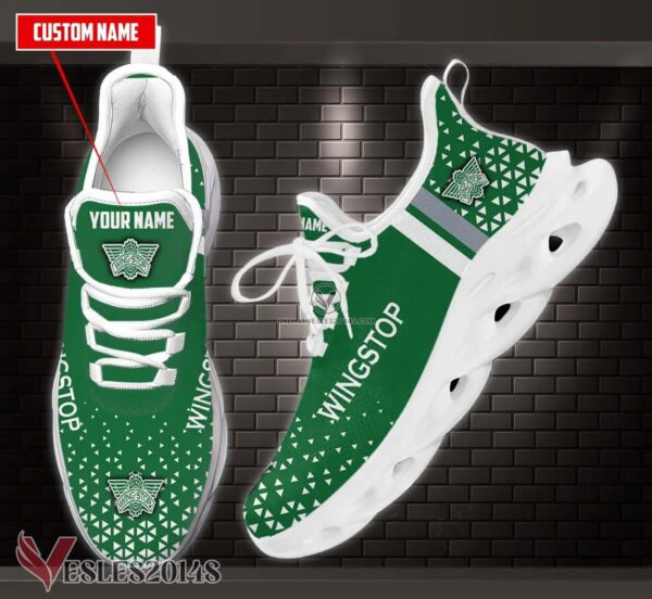 Wingstop Logo Custom Shoes Style 4, Best Running Shoes For Fans - Vesles2014S 1