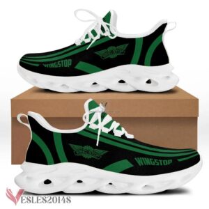 Wingstop Logo Custom Shoes Style 6, Best Running Shoes For Fans - Vesles2014S 1