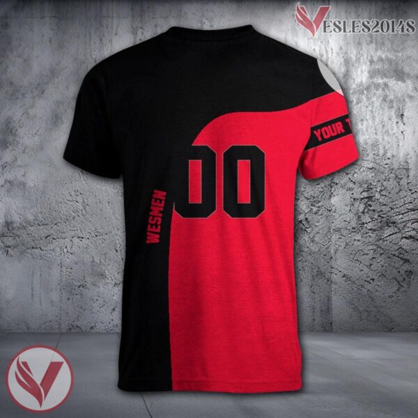Winnipeg Wesmen Custom Shirt, Curve CA CIS Personalized Gifts For Fans - Vesles2014s 1