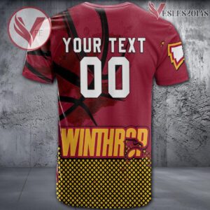 Winthrop Eagles Basketball Grunge Pattern Unique Personalized T Shirts - Vesles2014S 1