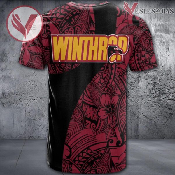 Winthrop Eagles NCAA Polynesian Pattern Shirt, Unique Gifts For Fans - Vesles2014s 1