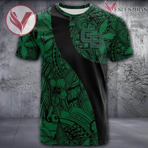 Wisconsin-Green Bay Phoenix NCAA Polynesian Pattern Shirt, Unique Gifts For Fans - Vesles2014s