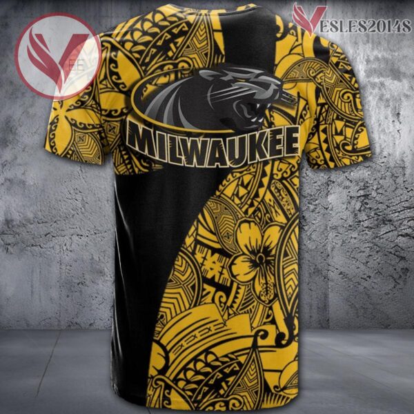 Wisconsin-Milwaukee Panthers NCAA Polynesian Pattern Shirt, Unique Gifts For Fans - Vesles2014s 1
