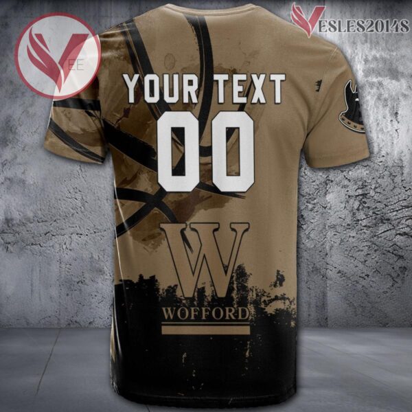 Wofford Terriers Basketball Grunge Pattern Unique Personalized T Shirts - Vesles2014S 1