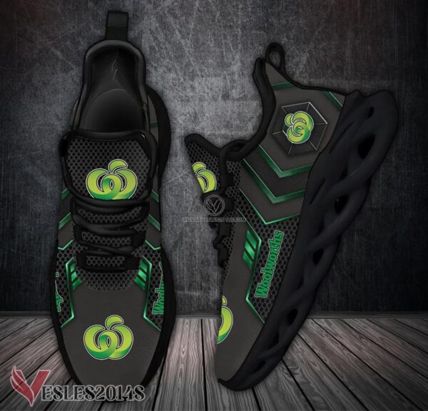 Woolworths Logo Custom Shoes Style 2, Best Running Shoes For Fans - Vesles2014S