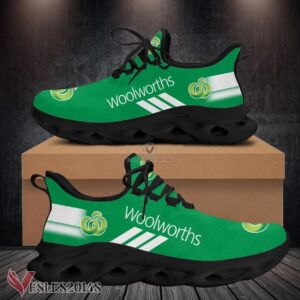 Woolworths Logo Custom Shoes Style 4, Best Running Shoes For Fans - Vesles2014S