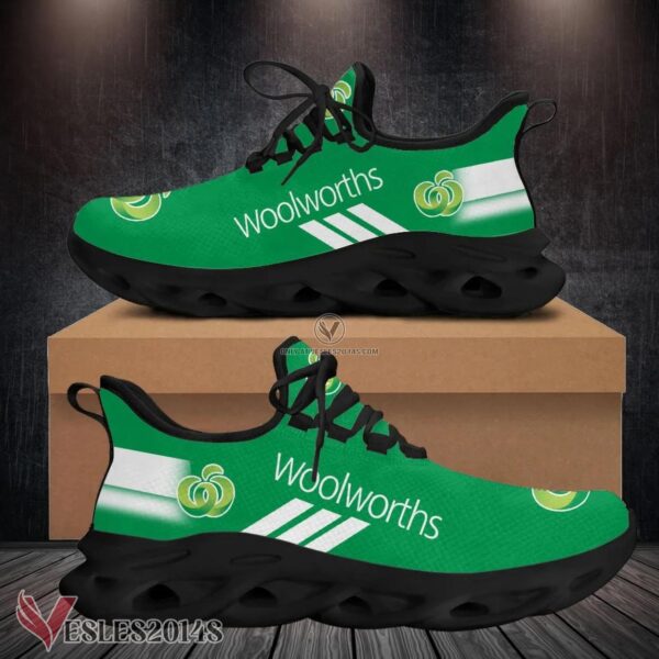 Woolworths Logo Custom Shoes Style 4, Best Running Shoes For Fans - Vesles2014S