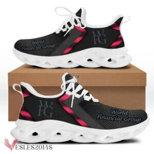 World Financial Group Logo Custom Shoes, Best Running Shoes For Fans - Vesles2014S 1
