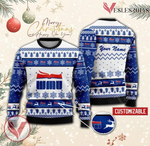 World Mission University Custom Ugly Christmas Sweater, Unique Gift For Fans - Vesles2014s