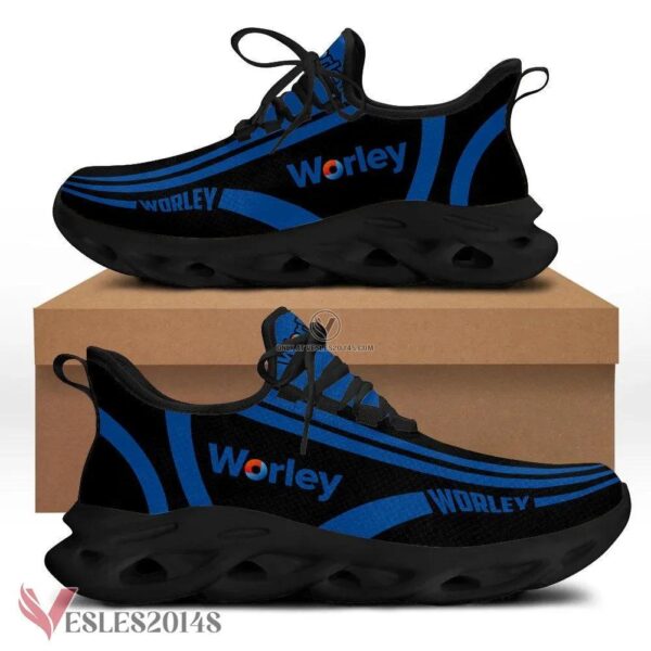 Worley Logo Custom Shoes, Best Running Shoes For Fans - Vesles2014S