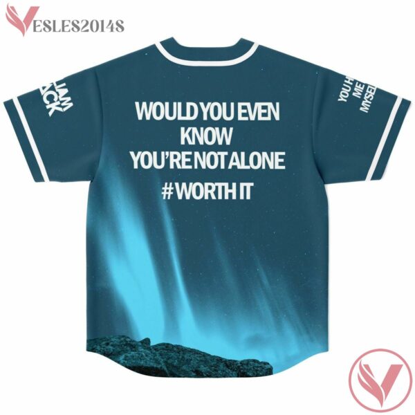 Worth It Sky Aurora Michael custom Baseball Jersey - Vesles2014s 1