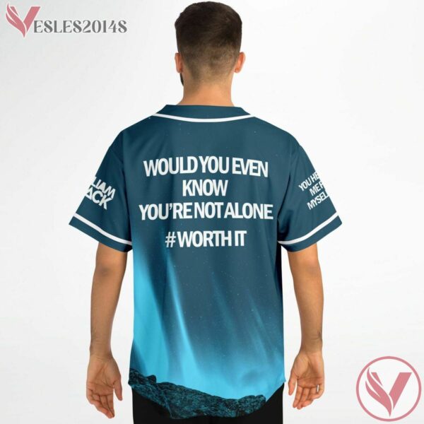 Worth It Sky Aurora Michael custom Baseball Jersey - Vesles2014s 3