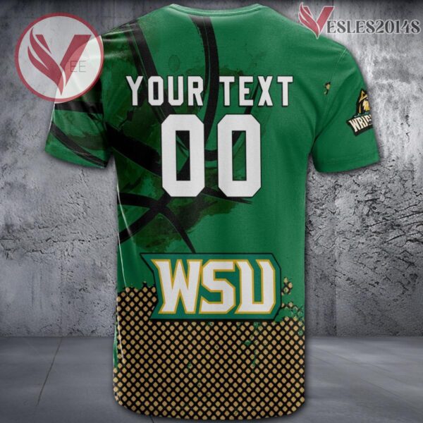 Wright State Raiders Basketball Grunge Pattern Unique Personalized T Shirts - Vesles2014S 1