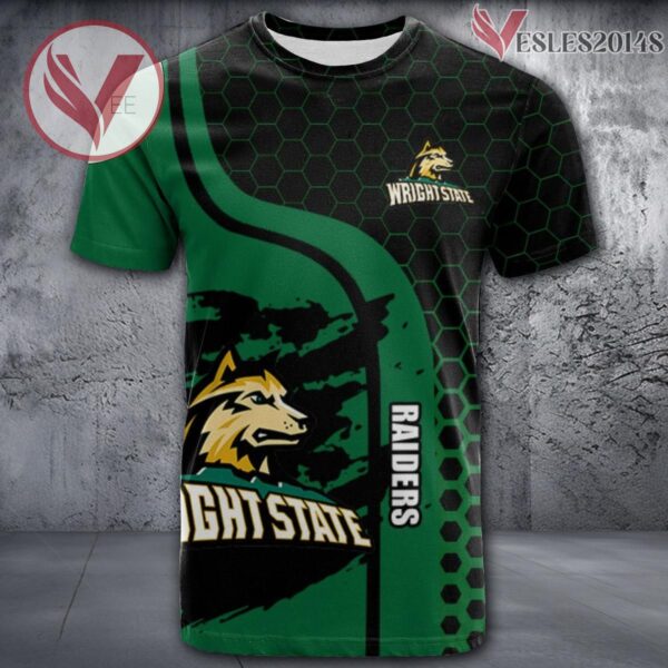 Wright State Raiders NCAA Custom Shirt, Unique Sport Gifts For Fans - Vesles2014s