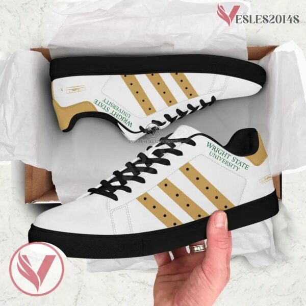 Wright State University Logo Stan Smith Shoes For Men And Womens - Vesles2014s 1