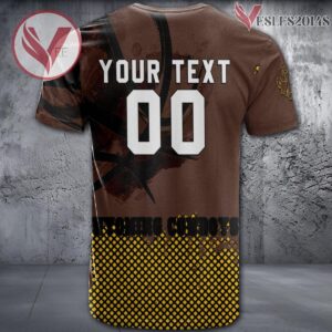 Wyoming Cowboys Basketball Grunge Pattern Unique Personalized T Shirts - Vesles2014S 1