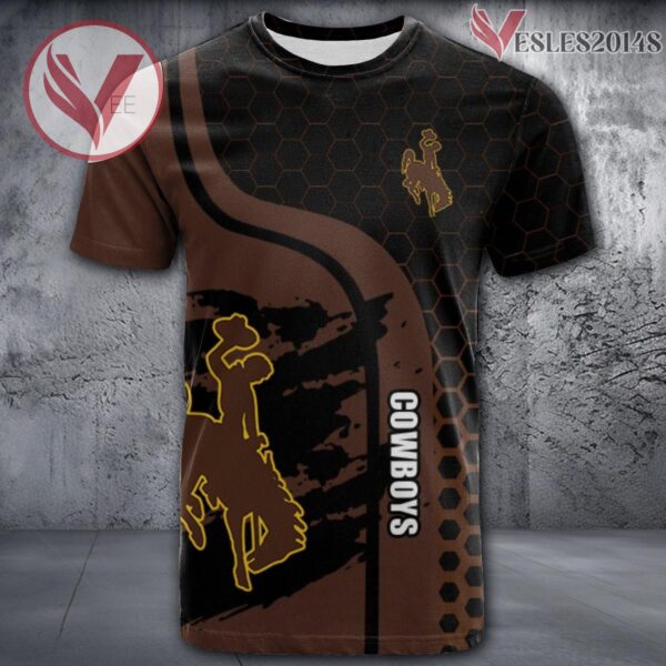 Wyoming Cowboys NCAA Custom Shirt, Unique Sport Gifts For Fans - Vesles2014s