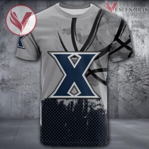 Xavier Musketeers Basketball Grunge Pattern Unique Personalized T Shirts - Vesles2014S