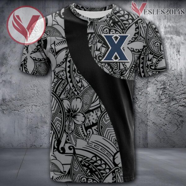Xavier Musketeers NCAA Polynesian Pattern Shirt, Unique Gifts For Fans - Vesles2014s