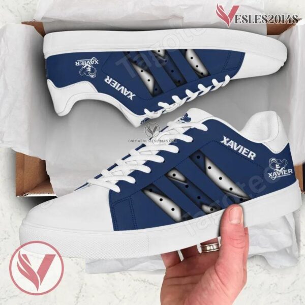 Xavier Musketeers Print Stan Smith Shoes, Best Sneaker For Fans - Vesles2014s 1