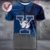 Yale Bulldogs Basketball Grunge Pattern Unique Personalized T Shirts - Vesles2014S
