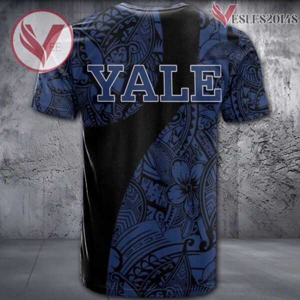 Yale Bulldogs NCAA Polynesian Pattern Shirt, Unique Gifts For Fans - Vesles2014s 1