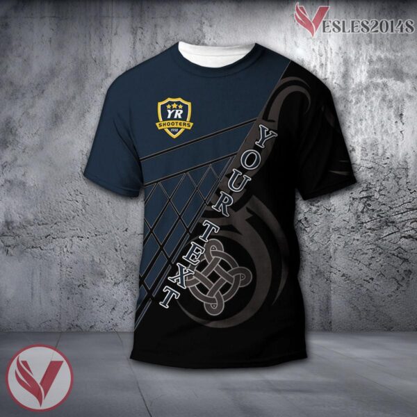 York Region Shooters Celtic Custom Shirt, Unique CA Soccer Style For Fans - Vesles2014s