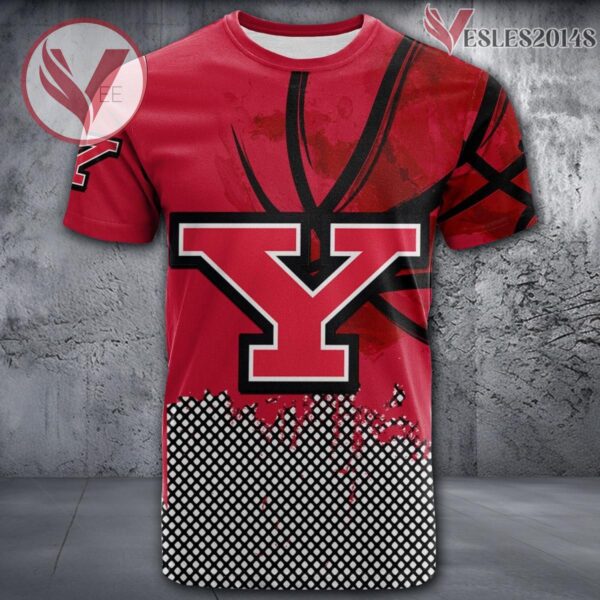 Youngstown State Penguins Basketball Grunge Pattern Unique Personalized T Shirts - Vesles2014S