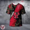 Youngstown State Penguins NCAA With Red Poppy Flower 3D Shirt, Unique Gift For Fans - Vesles2014S