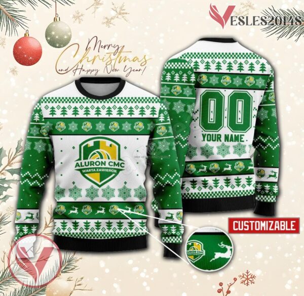 Zawiercie Volleyball Custom Ugly Christmas Sweater, Unique Gift For Fans - Vesles2014s