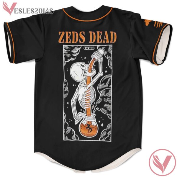Zeds Dead Coffee Tarot Rave Baseball Jersey For EDM Festivals - Vesles2014s 1