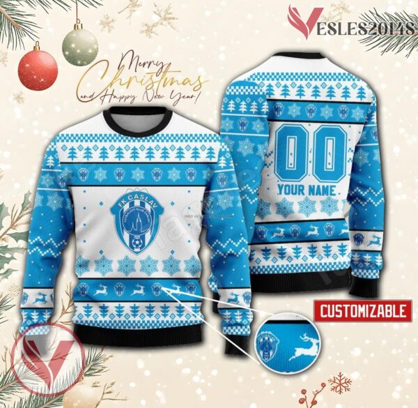 Zenit ?áslav Custom Ugly Christmas Sweater, Unique Gift For Fans - Vesles2014s