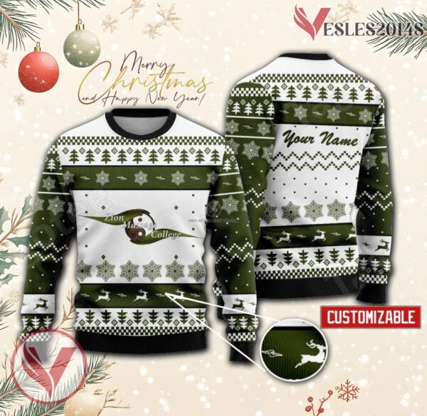 Zion Massage College Custom Ugly Christmas Sweater, Unique Gift For Fans - Vesles2014s