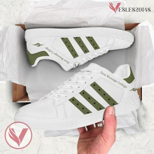 Zion Massage College Print Stan Smith Shoes, Unique Sneaker For Fans - Vesles2014s